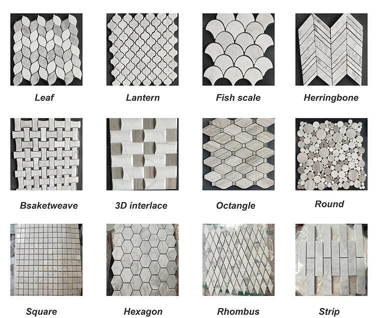 marble stone mosaic