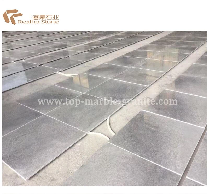 Crystal Blue Marble Tiles