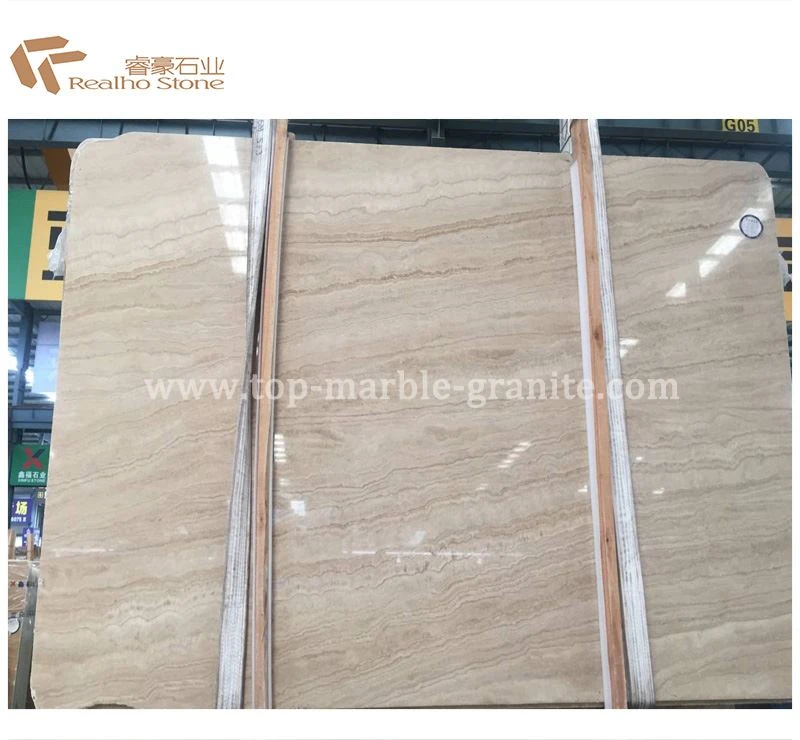 White Travertine Slab