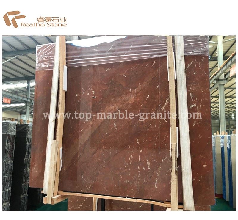 rojo alicante marble
