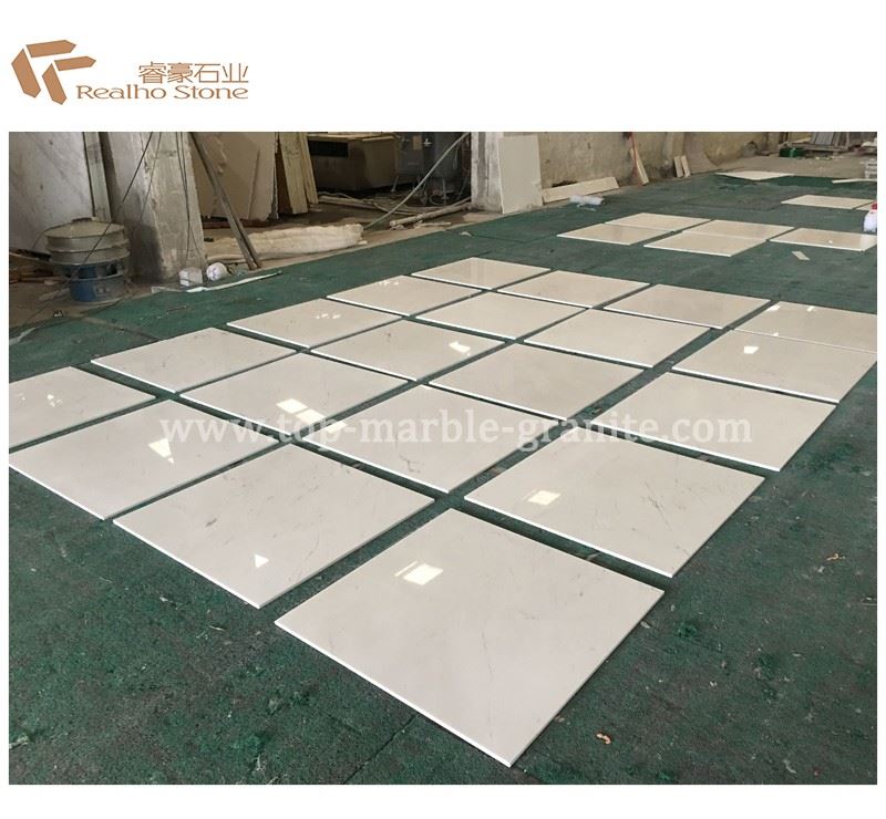 bianco polaris marble tile