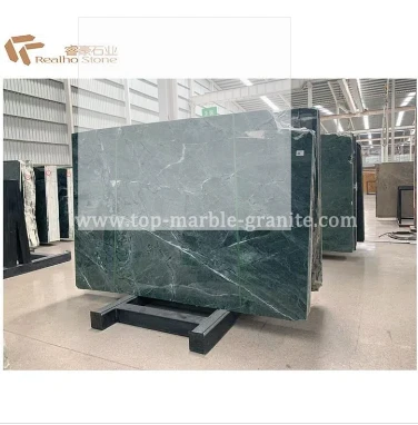 Luxury Dark Emerald Green Marble Slab For Interior Deocration Luxury Dark Emerald Green Marble Slab For Interior Deocration