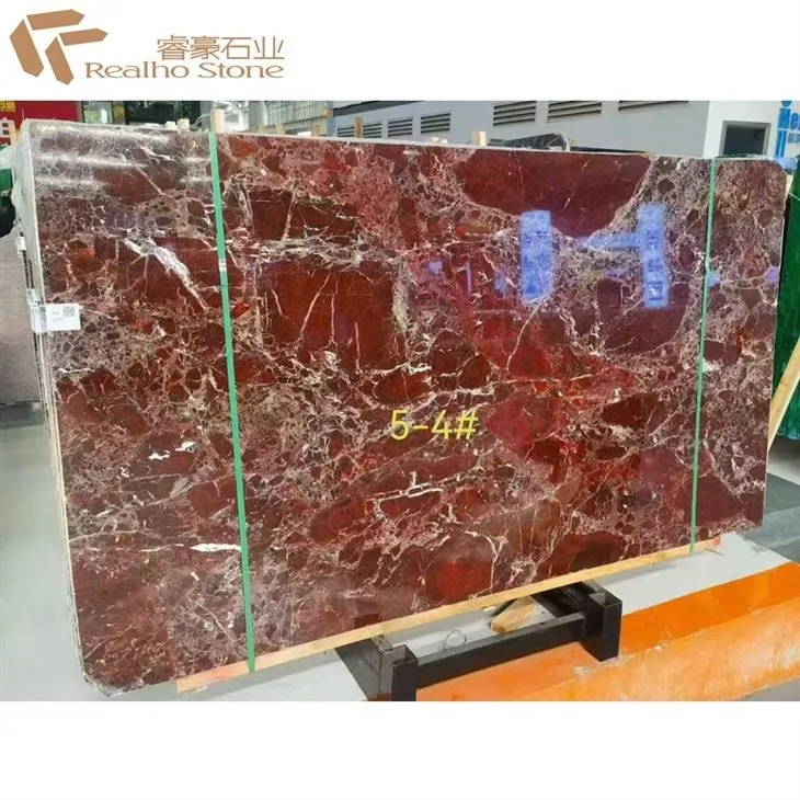 Rosso Levanto Marble---Red Marble Slab For Countertop Island Top Floor Tile Wall Cladding best