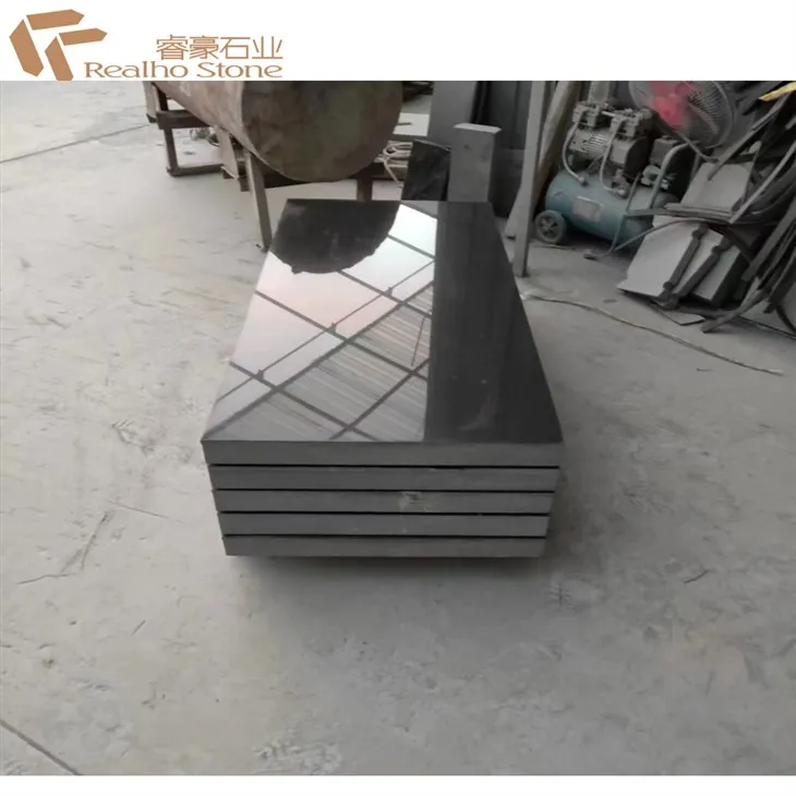China Black Granit ZhanJiang schwarz poliert geflammt