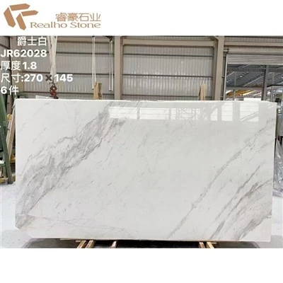 Volakas White Marmor --- Weiße Marmorplatte für die Kachelmauer mit Arbeitsplatten in der Oberseite der Oberseite der Oberseite