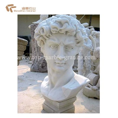 Fabrikmustielle Steinschnitzbust -Statue -Skulptur
