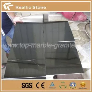 Nero Marquina Black Marmor Bodenbelag Fliesen / Tischplatte