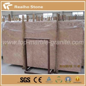 Natur Rosa Creme Valencia und rosa Marmorplatte