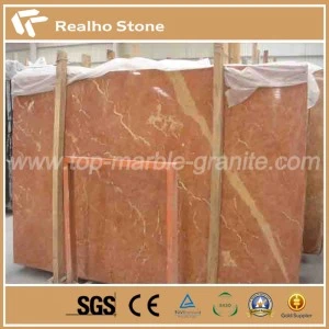 Natur poliert Rojo Alicante Orange roter Marmor mit eigenen Import Stein