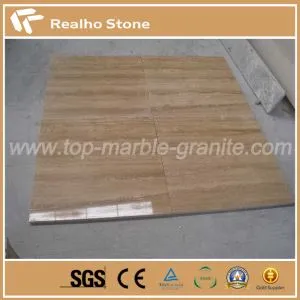 Italien polierte Noce Coffee Brown Travertinfliese mit eigenem Facotory