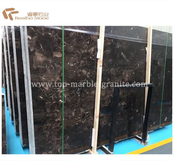 Chinese Dark Emperador Marble Slabs