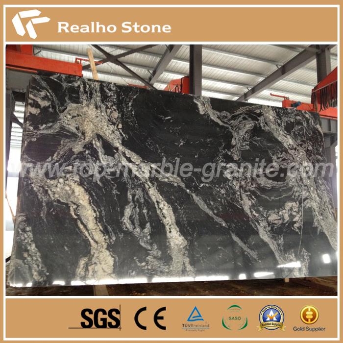 Natur schwarz Farbe Royal Ballet Granitplatten für den Verkauf