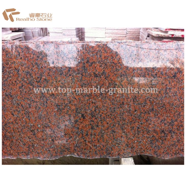 Marple Red G 562  Granitplatten für Treppenstufen