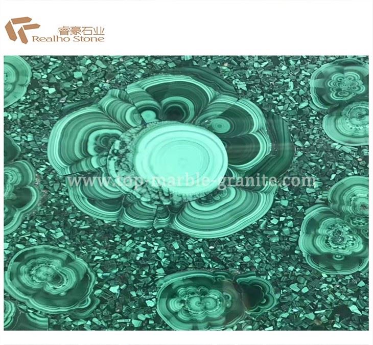 green semi precious stones