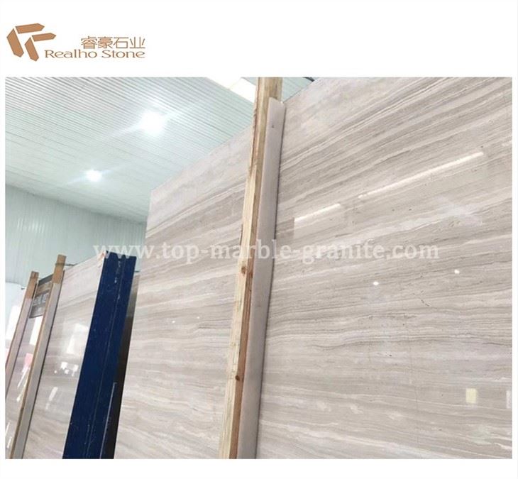 Wooden white slab