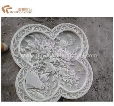 Marmorrelief der handgemachten Kunstskulptur