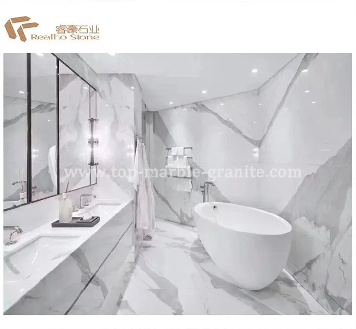 calacatta marble bathroom ideas