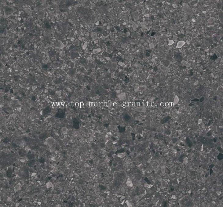 Dark Grey Terrazzo