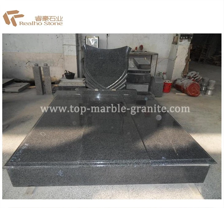 black tombstone