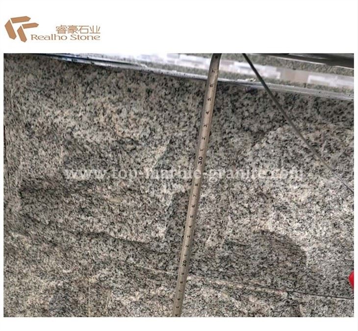 Stone Firepit with split edge
