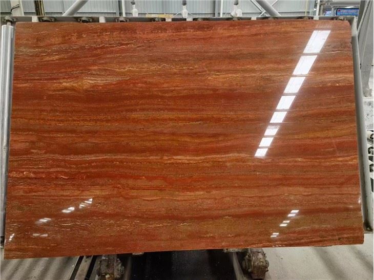 red travertine