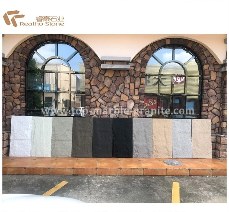Exterior Artificial Faux PU Stone Wall Panels